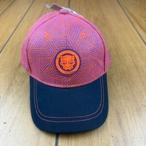 Disney Parks Marvel Black Panther Wakanda Forever Hat Cap One Size Kids‎